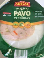 Pechuga de pavo con verduras