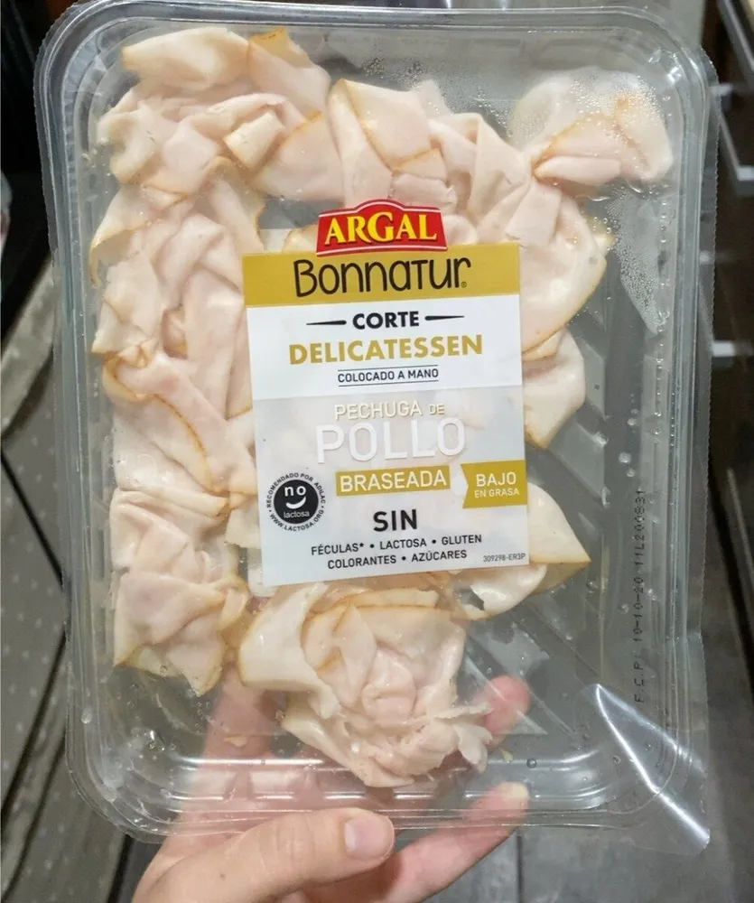 Pechuga de pollo braseada