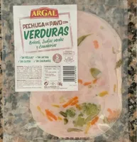 Pechuga de pavo con verduras