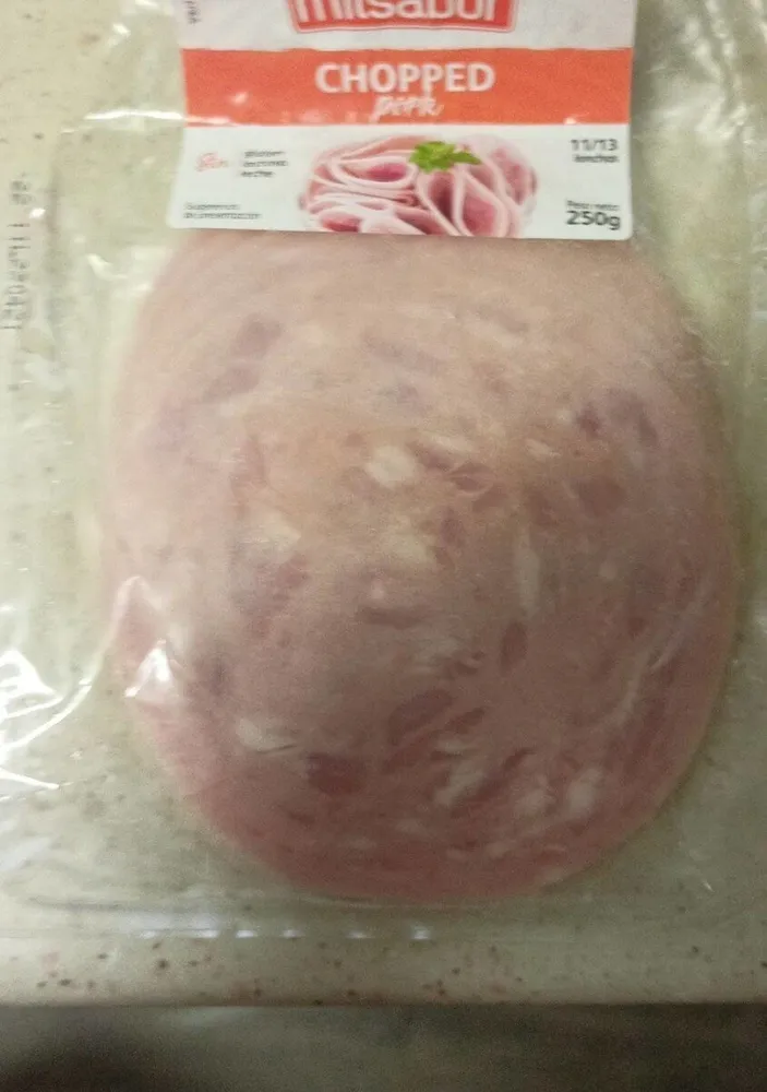 Chopped pork