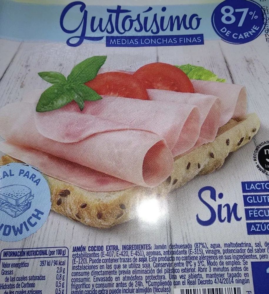 Gustosísimo Jamón Cocido