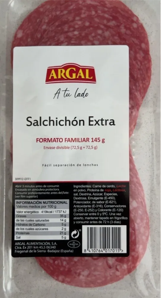 Salchichón Extra (Formato Familiar)