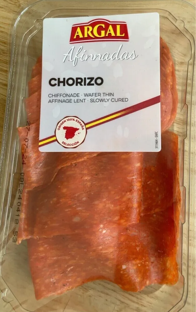 Chorizo chiffonade