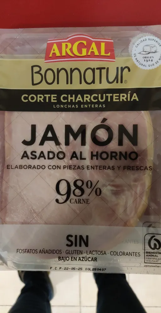 Jamón asado al horno