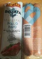 Salchichas de pollo pavo