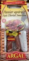 Panier aperitif fuet chorizo saucison