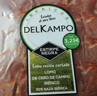 Lomo de cebo ibérico 50%