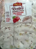 Pechuga de pollo con manzana y quinoa
