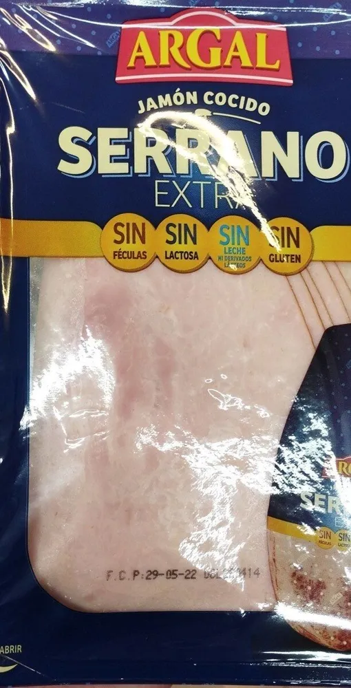Jamón cocido serrano