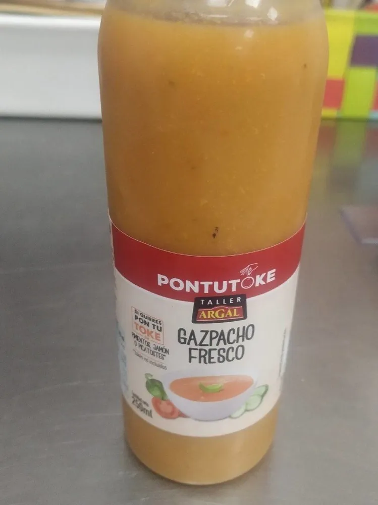 Gazpacho fresco pontutoke