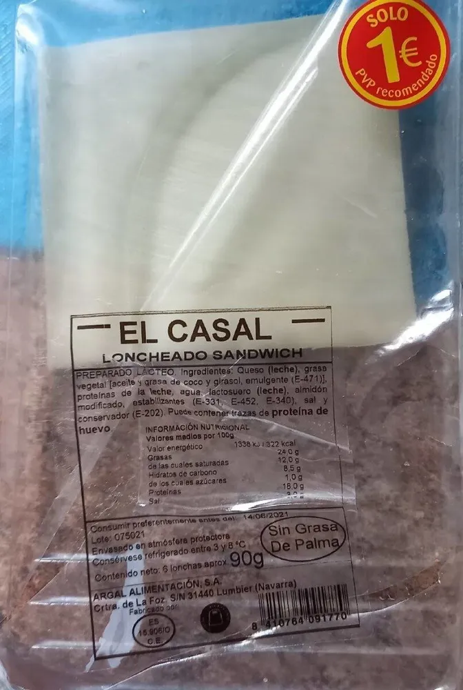 Loncheado sandwich
