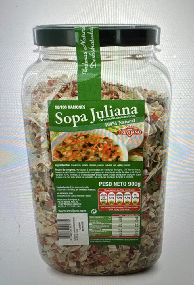 Sopa Juliana De Verduras Deshidratadas