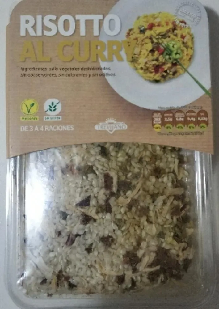 Risotto al curry