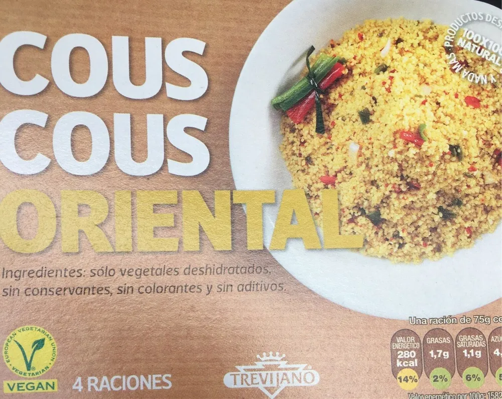 Cous cous oriental