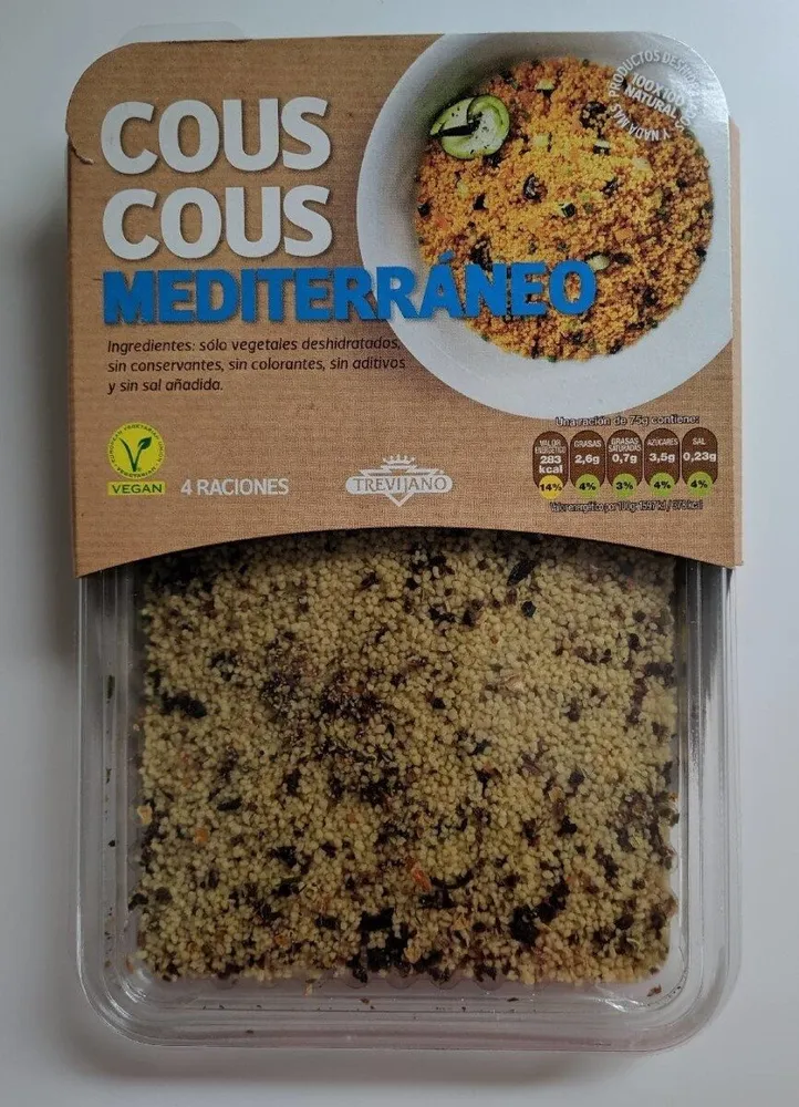 Cous cous mediterráneo