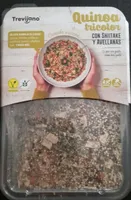 Quinoa tricolor con shitake y avellanas