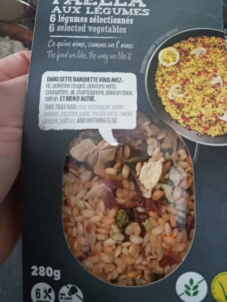 Véritable PAELLA AUX LÉGUMES