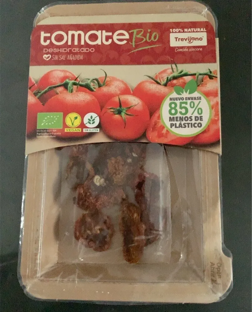 Tomate bio desidratado