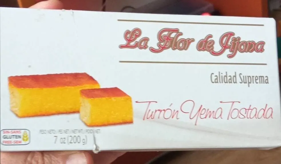 Turrón crema tostada