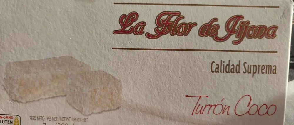 Turron de coco