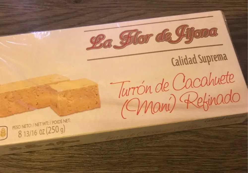 Turrón de Cacahuete Refinado