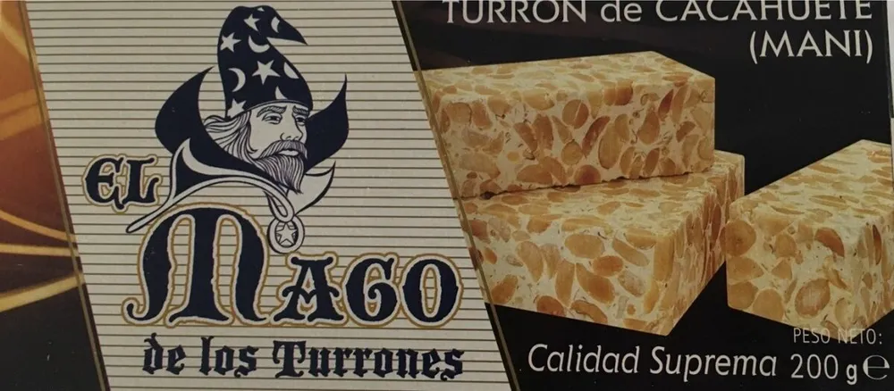 Turron de cacahuete