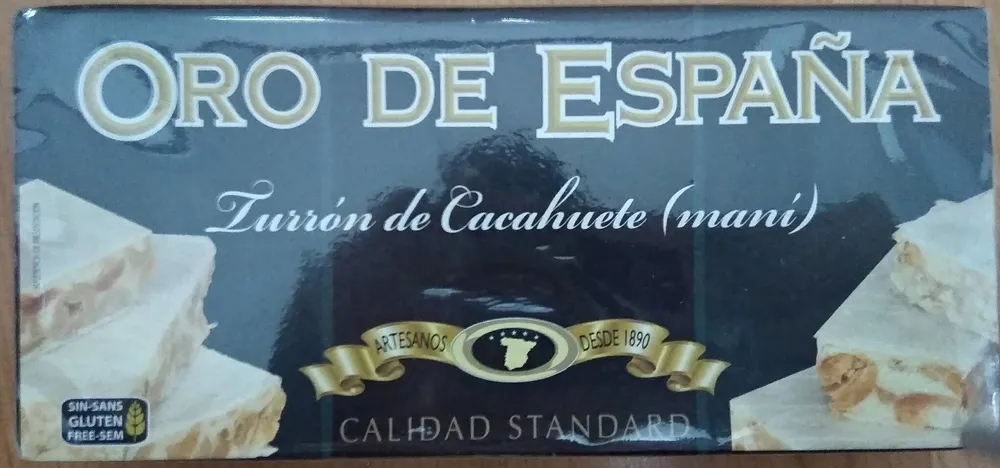 Turrón de cacahuete