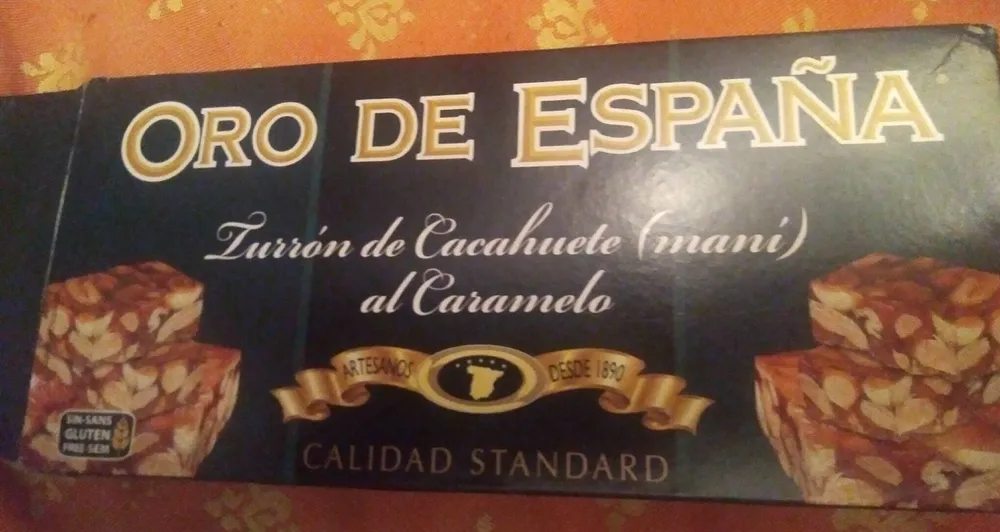 Turon de cacahuete