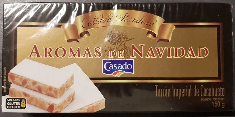 Turron imperial de cacahuete