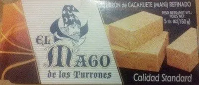 Turrón de cacahuete refinado
