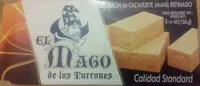 Turrón de cacahuete refinado