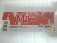 Jamón Curado ATCO 1Kg