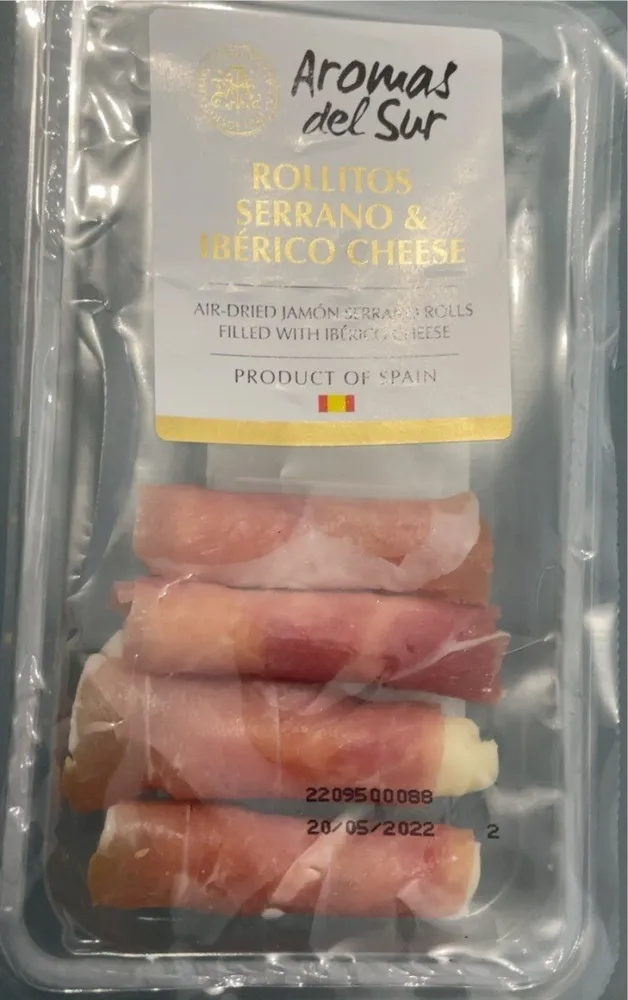 Rollitos serrano&iberico cheese