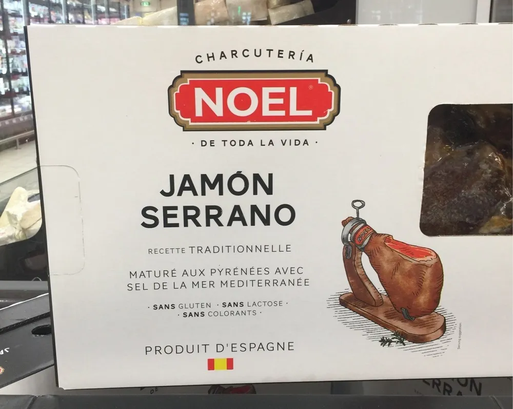 Jambon Serrano avec os
