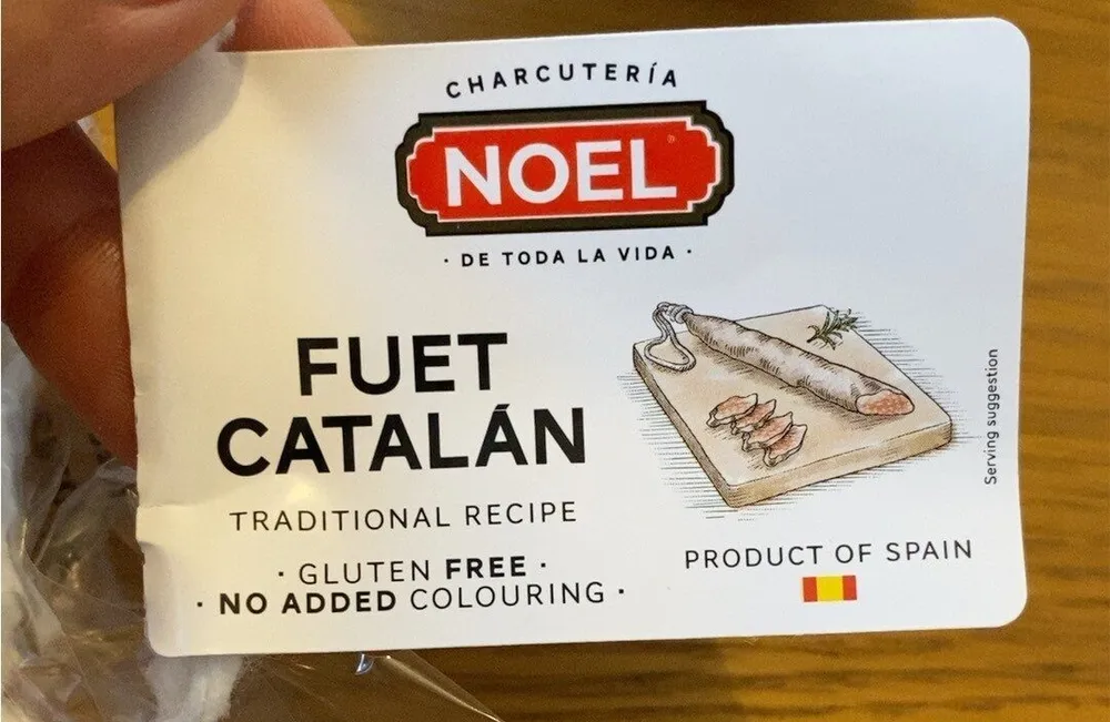 Fuet catalan