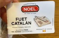 Fuet catalan