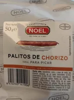 Noel palitos de chorizo