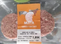 Hamburguesa mixta Noel