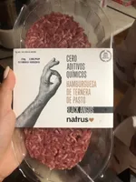 Hamburguesa de ternera de pasto black angus