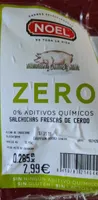 Zero Salchichas frescas de cerdo