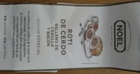 Rôti de cerdo relleno de cebolla y bacon