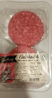 Hamburguesas cerdo vacuno