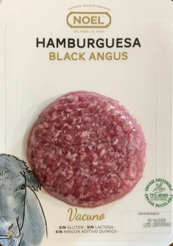 Hamburguesa black angus