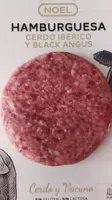Hamburguesa cerdo ibérico y black angus