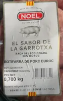 Botifarra de porc duroc