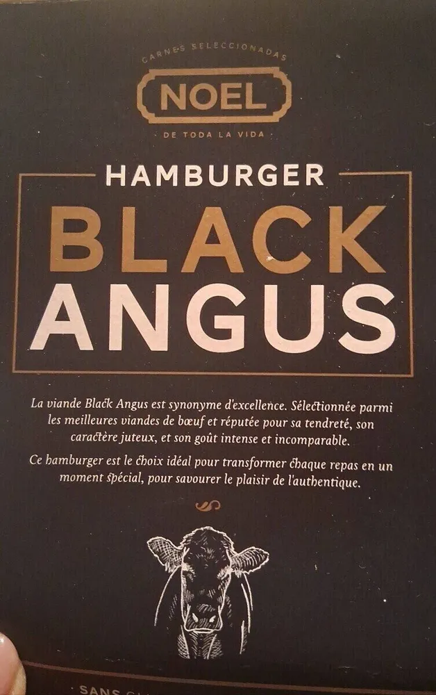 Hamburger Black Angus