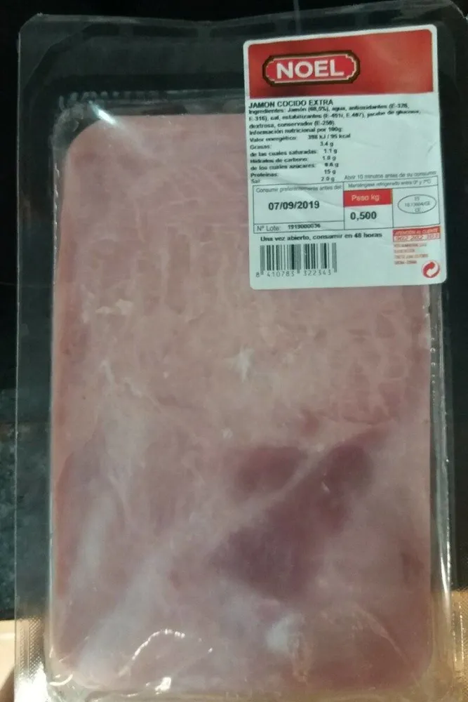 noel jamón cocido extra