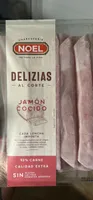 Delizias jamón cocido extra lonchas sin gluten sin lactosa