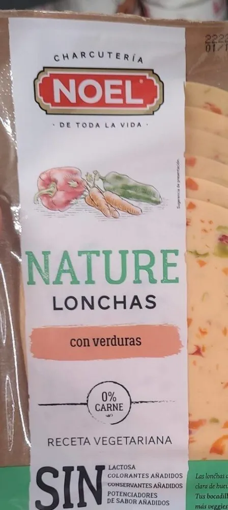 Lonchas con verduras