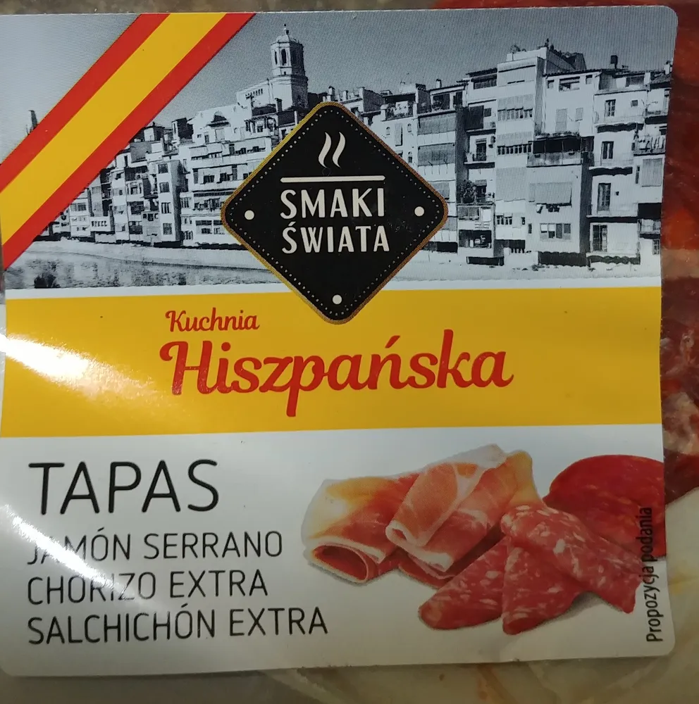 Szynka Serrano, Tapas
